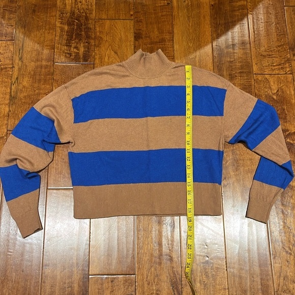 Everlane Muck Neck Wool Stripped Sweater Size S - Picture 7 of 13